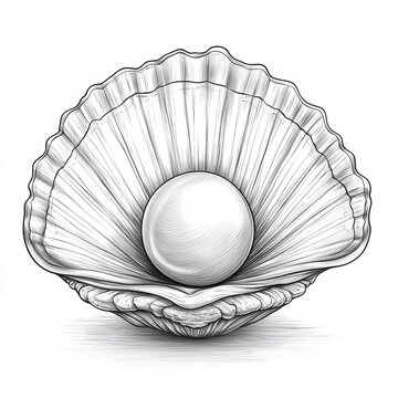 Charming 3D Marine Drawing in Stylized Design