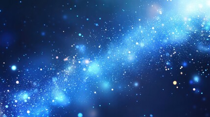 Obraz premium A mesmerizing depiction of a starry galaxy filled with twinkling stars and cosmic dust.