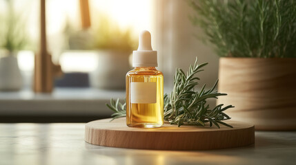 A scalp treatment oil infused with peppermint, rosemary, and tea tree oil, designed to soothe irritation, reduce dandruff, and promote healthy hair growth through natural, herbal remedies