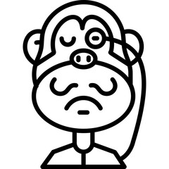 Detective Ape Icon
