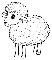 illustration of sheep