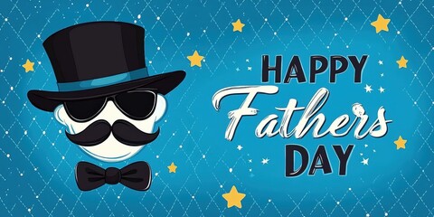 父の日カードイラスト ベクター グラフィック リソース バナー ポスター 祝賀背景 ダイヤモンドパターン