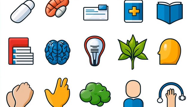 Set of 15 thin line icons illustrating human centric themes such as audience engagement community building and participant groups in a clean abstract and minimalist graphic design style