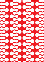 カラフルで賑やかなクリスマスをイメージした背景イラスト