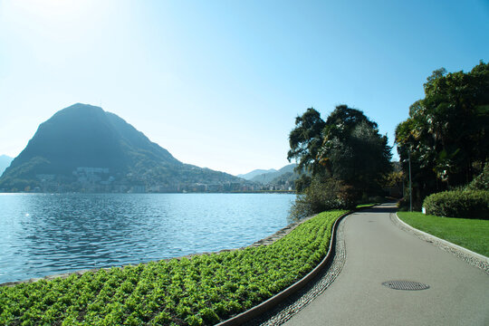Lugano Parco Ciani Path
