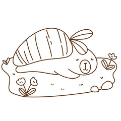 Cute Capybara cartoon