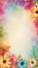 Obraz premium Colorful Abstract with Blank Space for Creativity