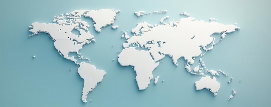 World map with diabetes rates, global health statistics, 3D illustration