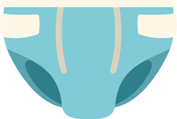 Baby diaper absorbing pee while providing comfort and hygiene