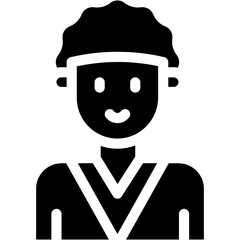 Vector Icon Lab Technician, Laboratory, Lab Technician, Assistant, Professions And Jobs, Face Mask