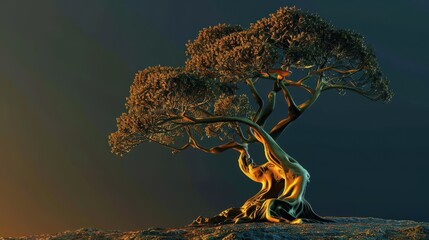 Golden Hour Bonsai.