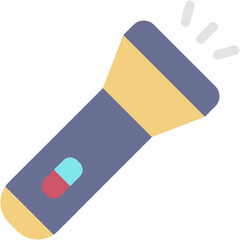 Vector Icon Flashlight, Electronics, Torch, Light, Tool, Doctor Tools, Checkup