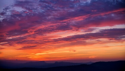 A serene sunset offers a moment of peace and tranquility