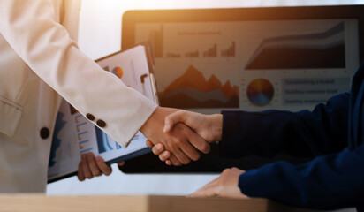 Business Documents, Auditor businesswoman checking searching document legal prepare paperwork or report for analysis TAX time,accountant Documents data contract partner deal in workplace office