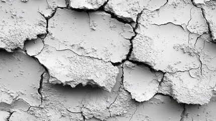 Obraz premium Cracked Clay Texture