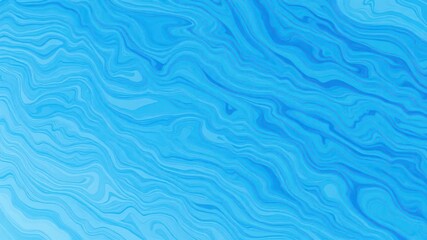 Obraz premium Soft and flowing marbled texture in shades of blue and white resembling swirling waves, marbled