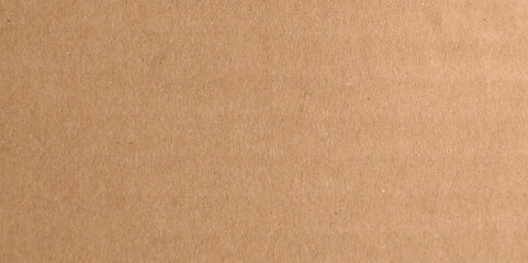 Craft brown paper texture surface macro close up view. close up view cardboard texture