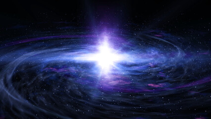 宇宙の銀河の背景素材	
