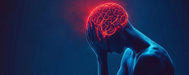 Migraine headache epilepsy psychological pressure brain trauma stress burnout