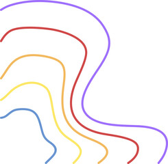 Colorful Abstract Line
