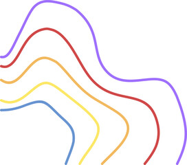 Colorful Abstract Line