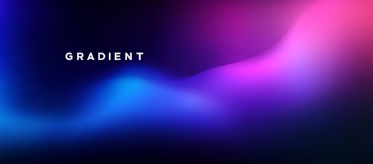 Vibrant Color Gradient Background Abstract Blur Design