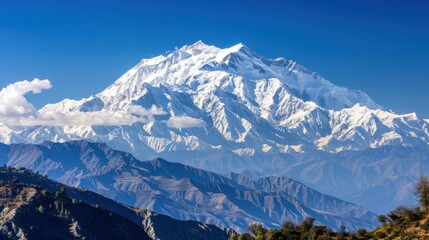 Snowy Mountains: The snow-covered peaks of the mountains stand tall, offering striking views and thrilling, challenging trails for explorers and nature lovers alike.
