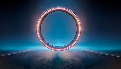 Ethereal mood ring, glowing effect, mystical vibe, 3D illustration, ring jewelry, trendy, aesthetic.