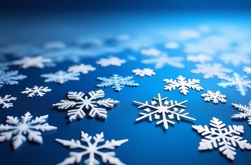 Set of snowflakes