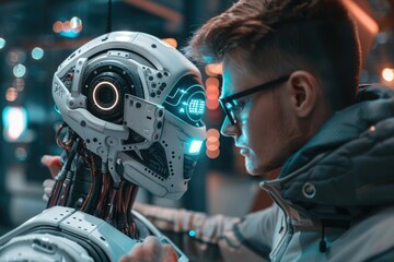 Fototapeta premium Technology