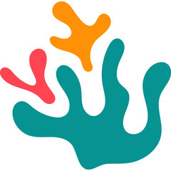 Abstract Matisse Leaves