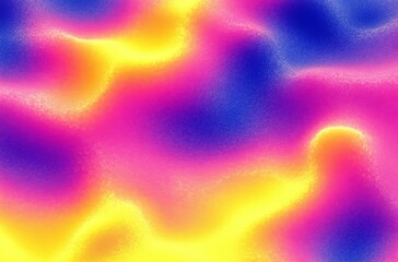 Abstract Colorful Digital Art Vibrant Fluid Patterns Bright Energetic Swirling Shapes Kaleidoscopic Modern Expressionism