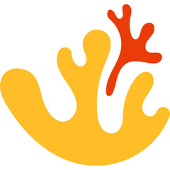 Abstract Matisse Leaves