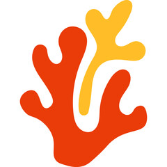 Abstract Matisse Leaves