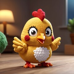 hen stuffed doll
