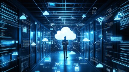 Data management innovation cloud computing digital infrastructure server room tech perspective future trends in technology