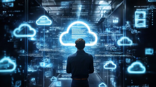 Exploring cloud computing technology data center digital environment futuristic viewpoint innovative concepts for businesses