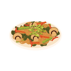 Korean Food Vector Illustration - 07