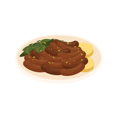 Korean Food Vector Illustration - 14