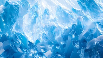 Fototapeta premium digital technology ice texture poster background