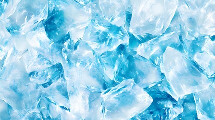 digital technology ice texture poster background