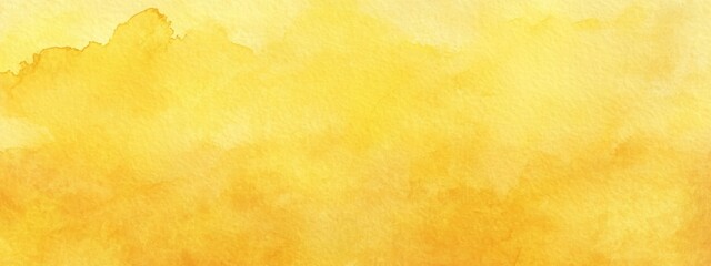 Obraz premium Abstract Watercolor Yellow Texture Background Vibrant Gradient Art Design