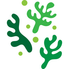 Abstract Coral Shape