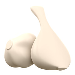 Garlic 3D Icon