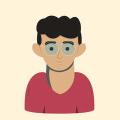 Avatar of a man with glasses