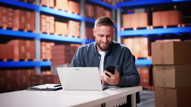 Business Warehouse Distribution Center Worker
