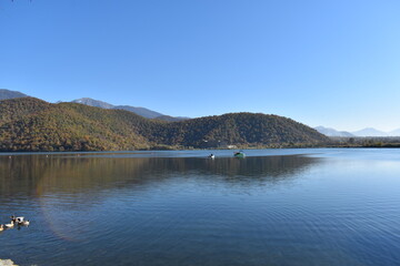 Fototapeta premium lake in the mountains