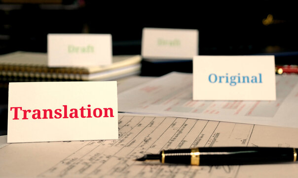 paperwork on table in office