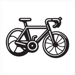 Cycling race competition poster design vector illustration. Cyclist acceleration with colorful motion trails.