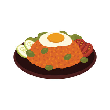 Fried Rice Vector Illustration - 13